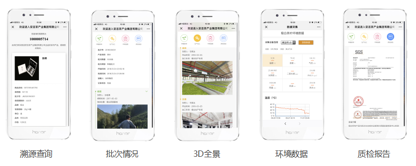 物联网溯源系统的茶叶